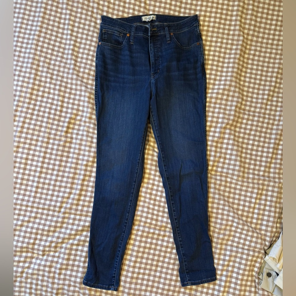 Madewell tall skinny jeans
